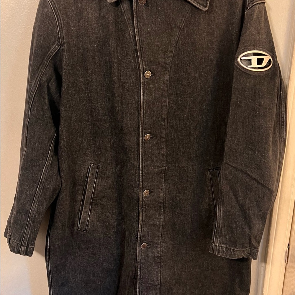 Diesel Charcoal Trench Coat